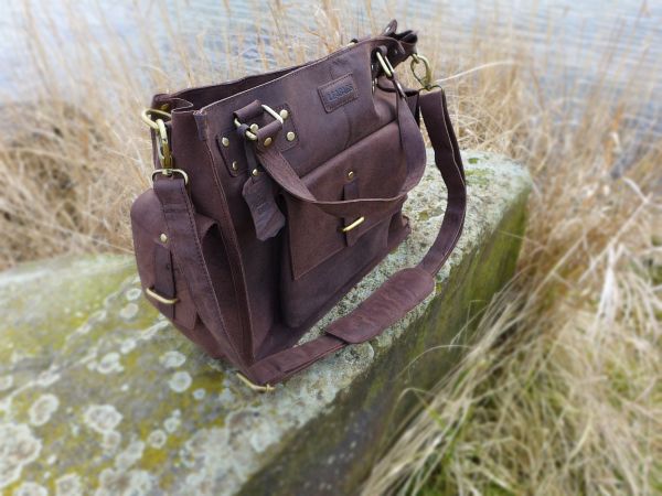Leabags-Ledertasche