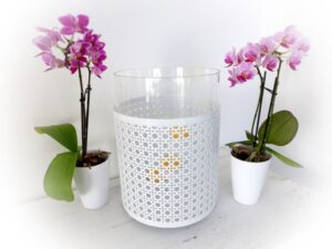 Partylite Laterne weiß