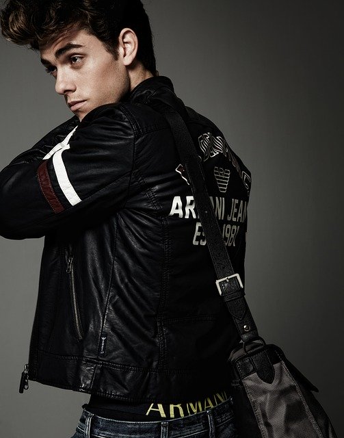 Lederjacke