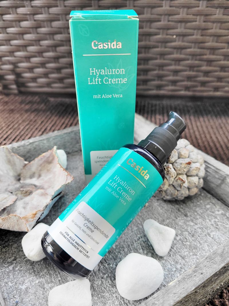 Casida Hyaluron Lift Creme mit Aloe Vera  Sannes Block