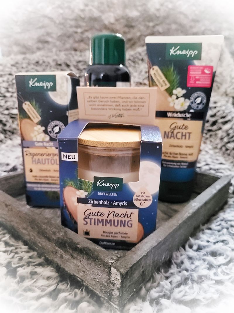 Mit Kneipp entspannt in die Nacht