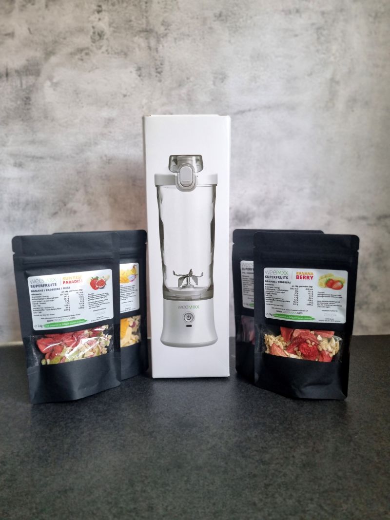 WeeMIXX – Kabelloser Mixer für deine Smoothies