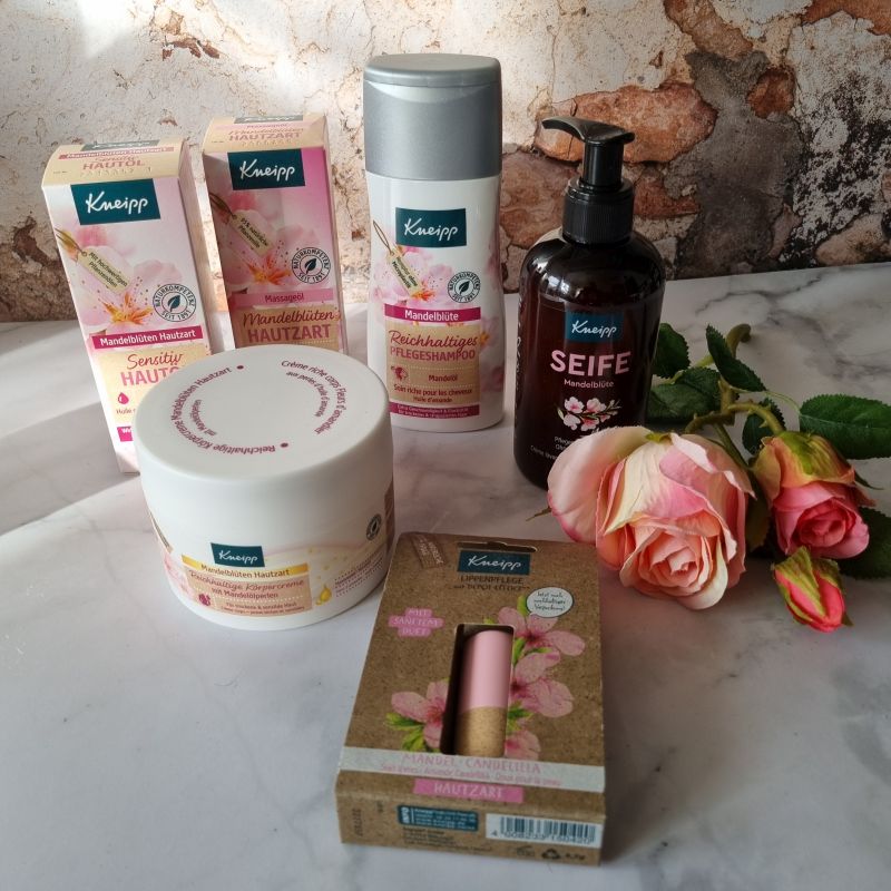 Sanfte Hautpflege mit Kneipp Mandelblüten Hautzart