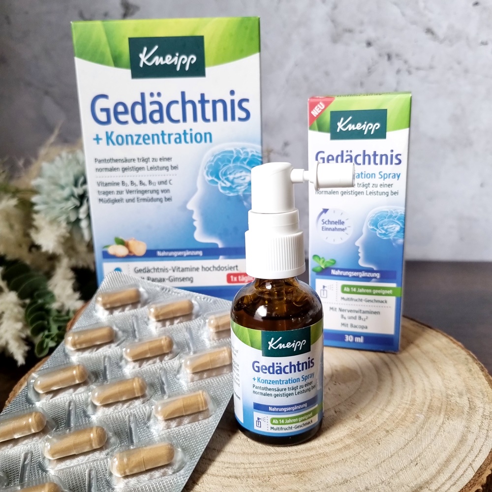 Kneipp Gedächtnis + Konzentration Spray