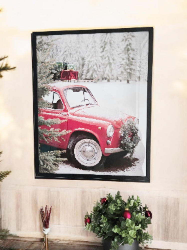 Stilvolle Weihnachtsposter
