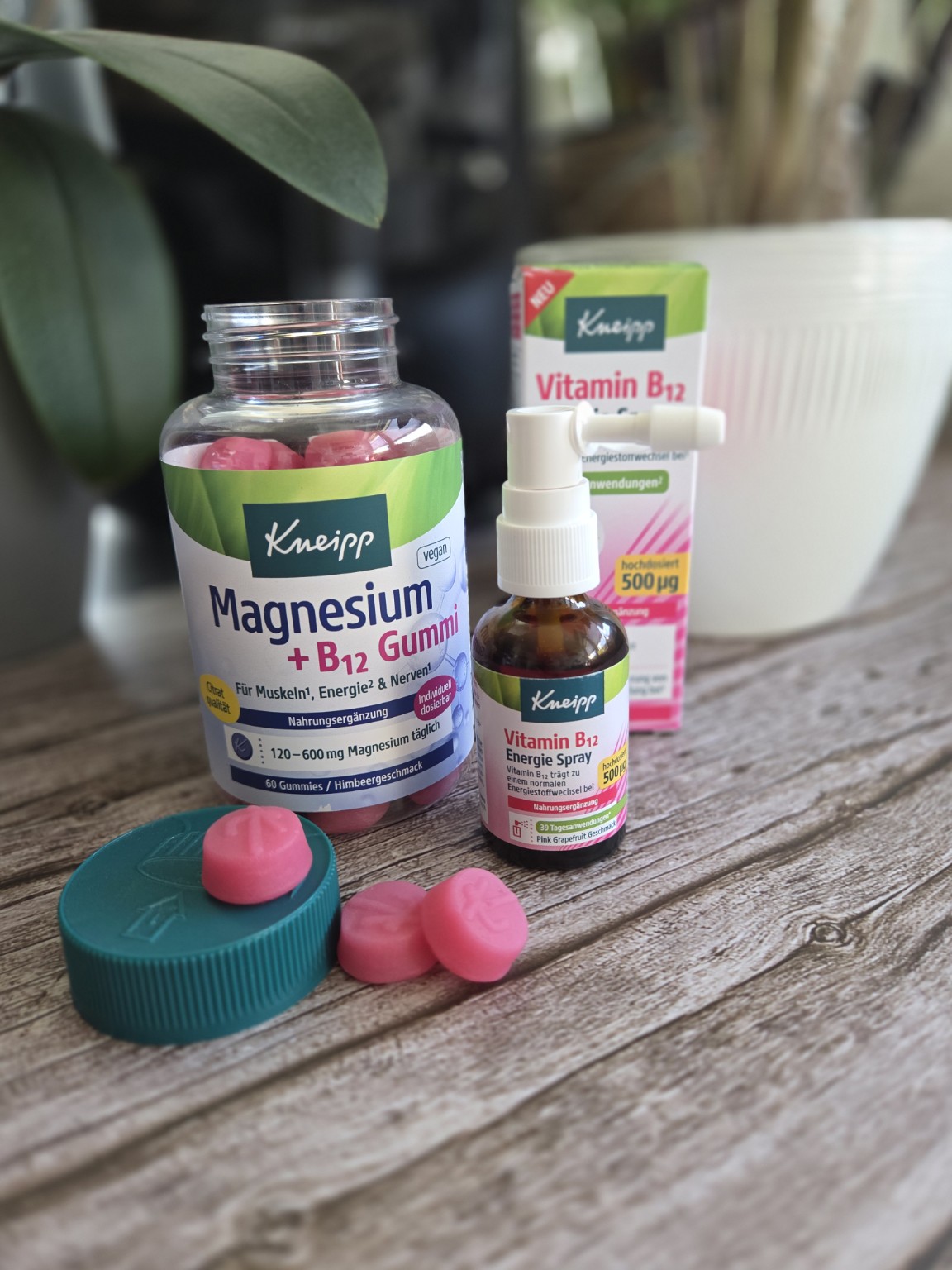 Kneipp Vitamin B12 Spray und Magnesium Gummies